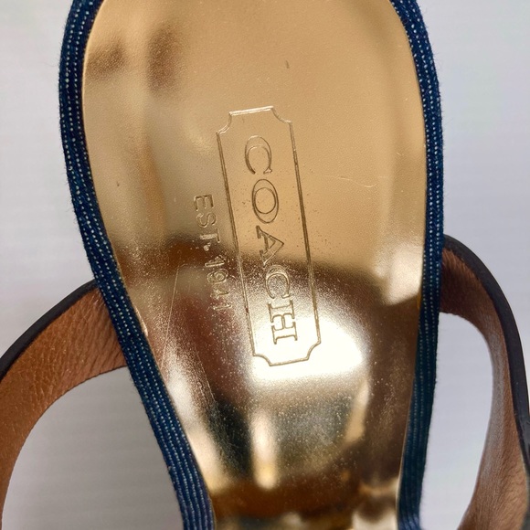 Coach Dani Heels Q1862 - size 8 - Picture 6 of 11